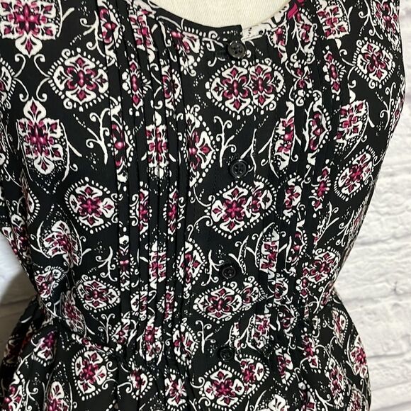 RICKI'S Sleeveless Button Down Tunic Size Small - Picture 4 of 12